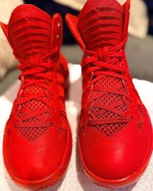 Nike Hyperdunk 2013 University Red Lunarlon Basketball Shoes